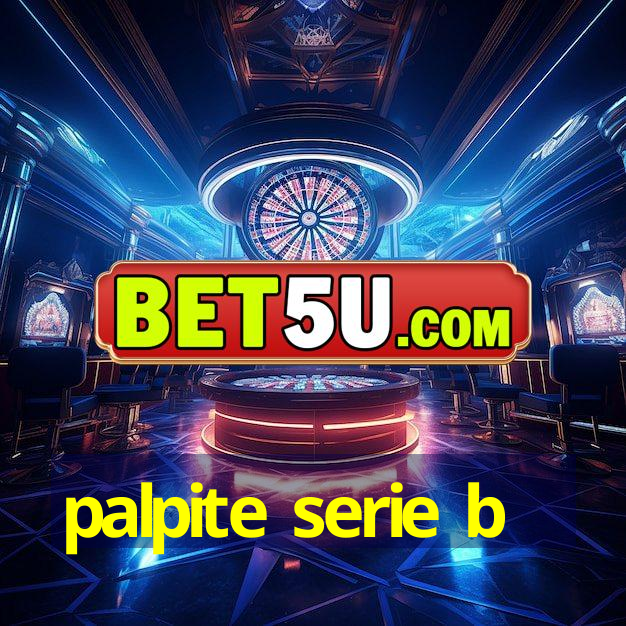 palpite serie b